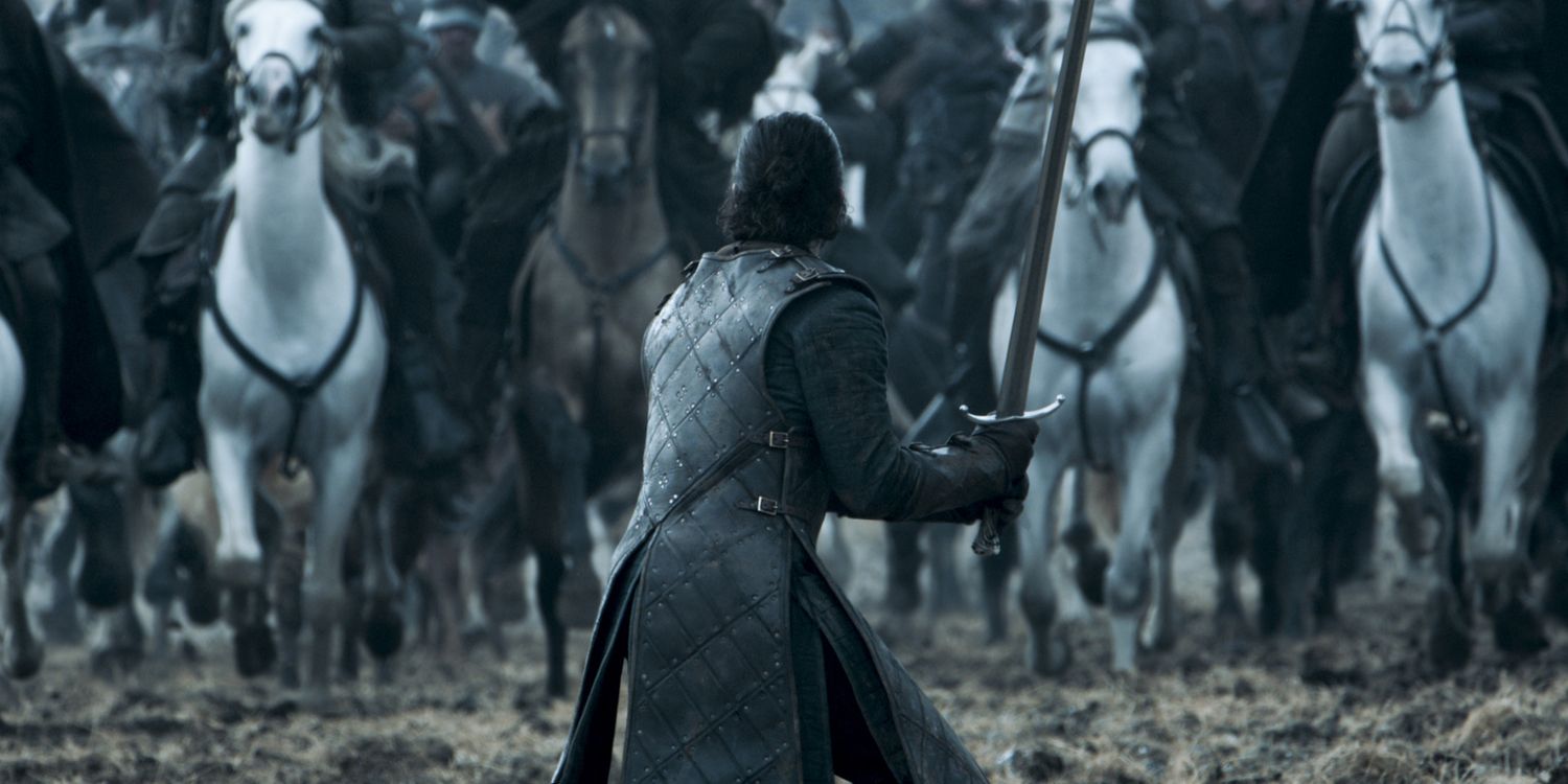 Kit Harington in Game of Thrones Season 6 Episode 9