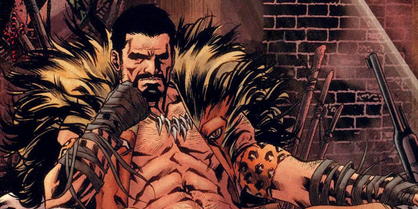 Kraven the Hunter in the Spider-Man comics.