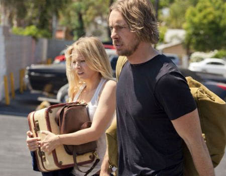 Kristen Bell and Dax Shepard in Hit and Run
