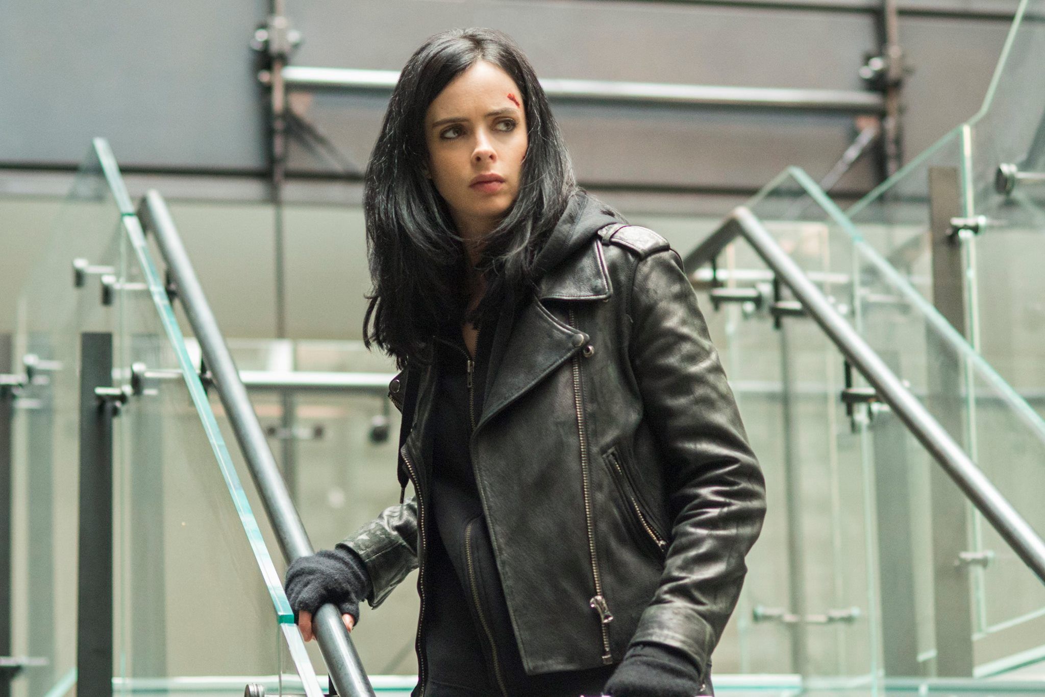 Krysten Ritter as Jessica Jones in Jessica Jones