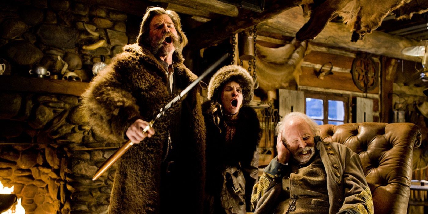 Kurt Russell in the Hateful Eight