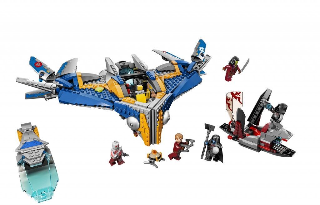 LEGO Marvel Milano Spaceship Rescue Set