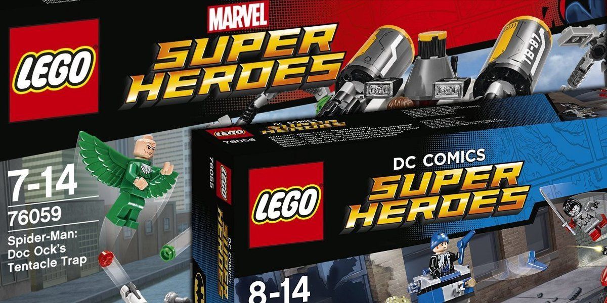 New Lego Marvel and DC Comics Sets