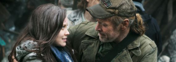 Laci J. Malley and Will Patton in Falling Skies Journey to Xibalba