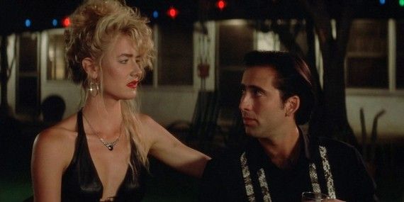 Laura Dern and Nicolas Cage in Wild at Heart
