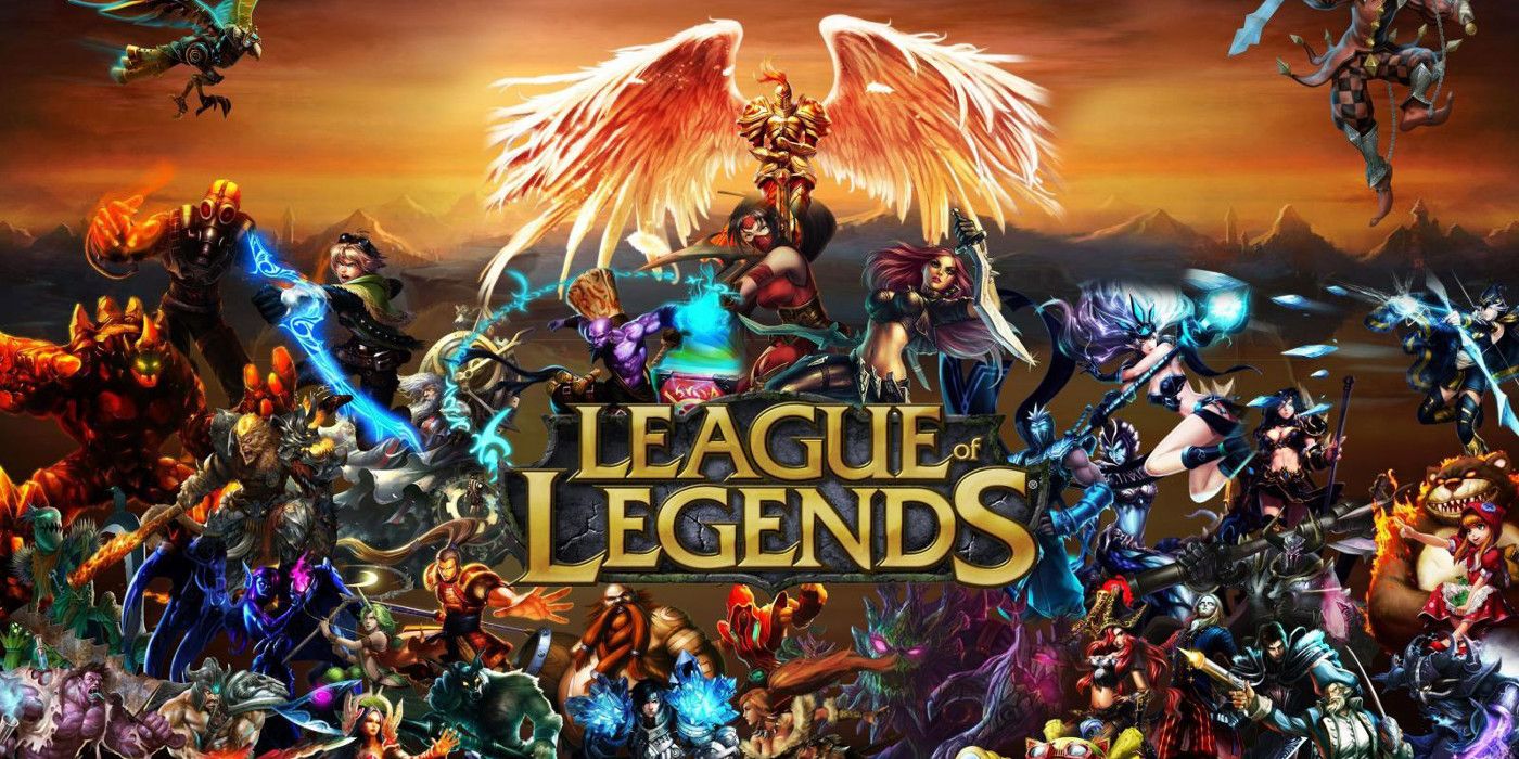 Cartaz de personagem de League of Legends