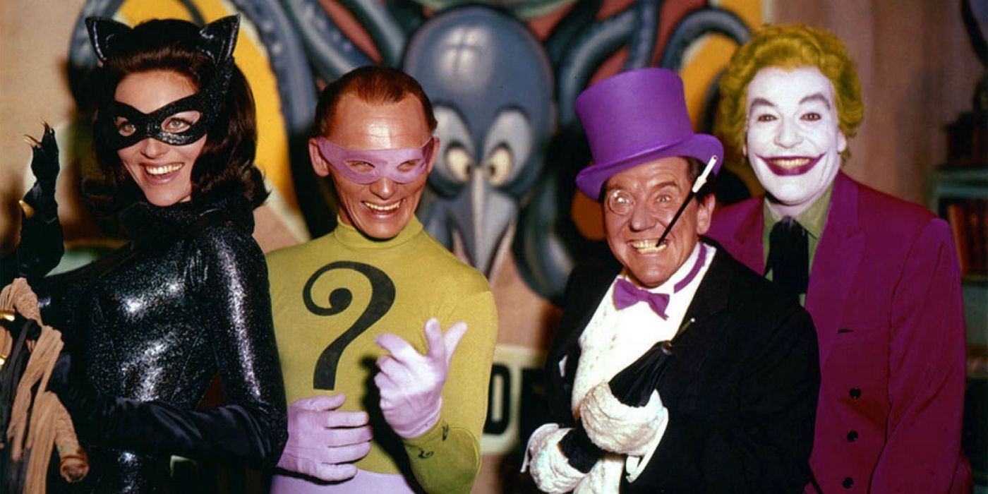 United Underground - Catwoman, The Riddler, The Penguin and The Joker.