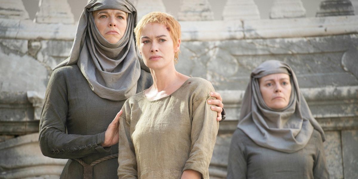 Lena Headey as Cersei in Game of Thrones Season 5 Finale