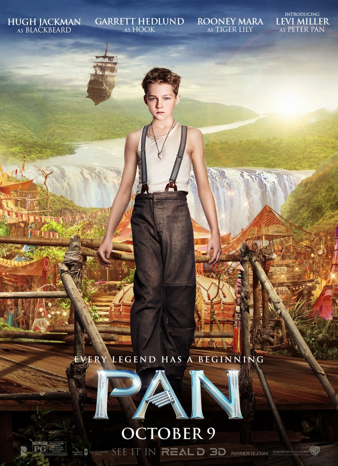 Levi Miller as Pan in Pan