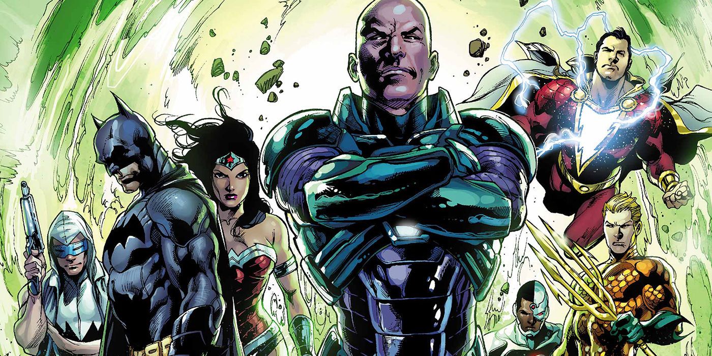 Lex Luthor, Black Adam, Captain Cold in The Injustice League