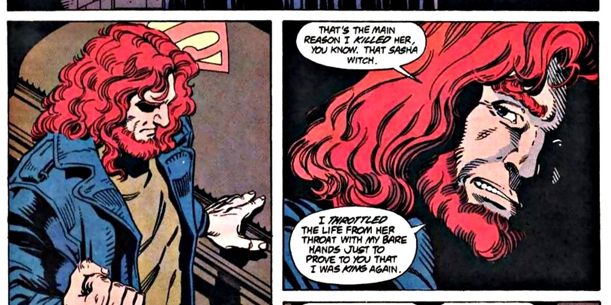 Lex Luthor orange hair