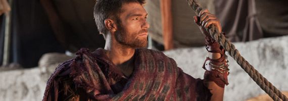 Liam McIntyre in Spartacus WOTD Blood Brothers