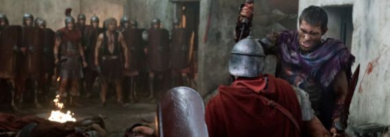 Liam McIntyre in Spartacus WOTD Spoils of War