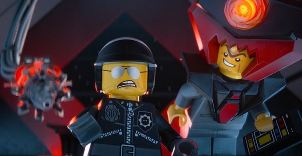 Liam Neeson and Will Ferrell in 'The LEGO Movie' (2014)