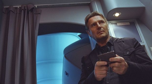 Liam Neeson in Non-Stop (2014)