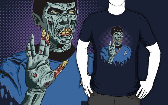 Zombie Spock is highly illogical