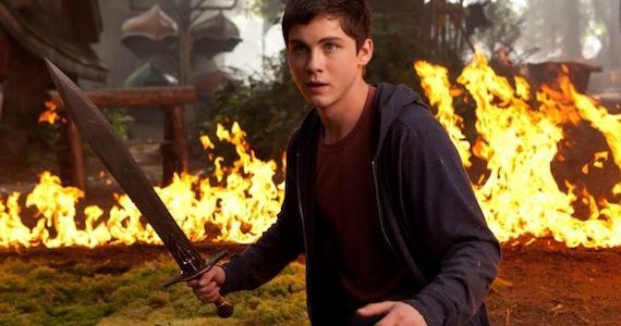Logan Lerman as Percy Jackson in 'Percy Jackson: Sea of Monsters' (Review)