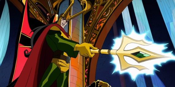 Loki in Avengers: Earth's Mightiest Heroes cartoon