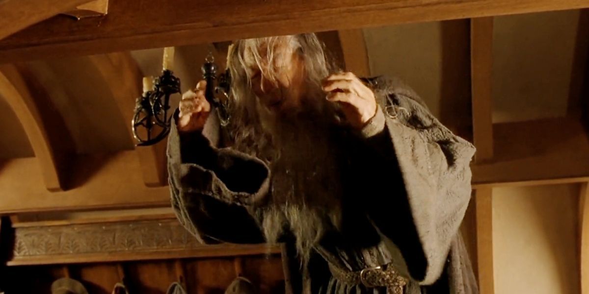 Lord of the Rings Gandalf Head Blooper