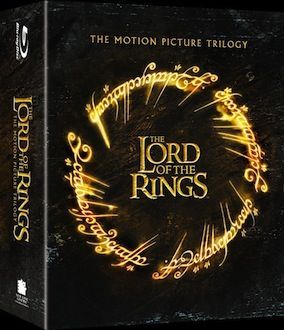 Lord of the Rings trilogy Blu-ray box art