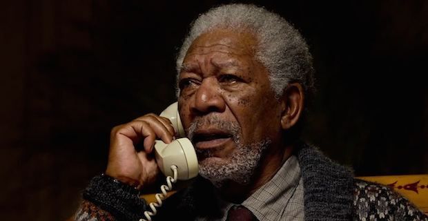 Morgan Freeman como Professor Norman em 'Lucy'