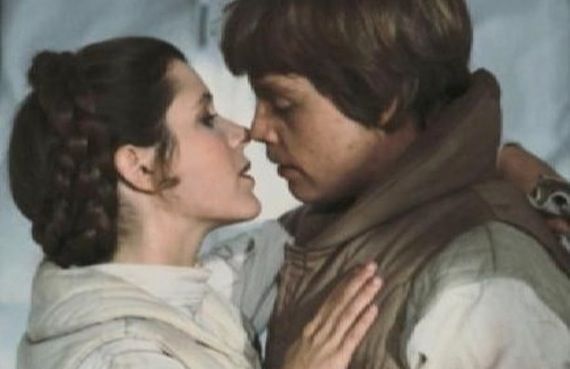 Luke Skywalker and Princess Leia Star Wars twins