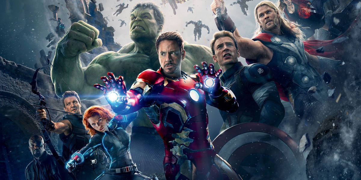 The Avengers Iron Man The Hulk Thor Black Widow Captain America