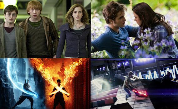 MTV Movie Awards clips - Harry Potter, Eclipse, Last Airbender and Scott Pilgrim