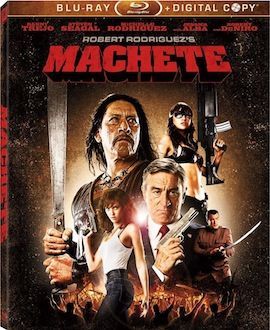 Machete DVD Blu-ray box art