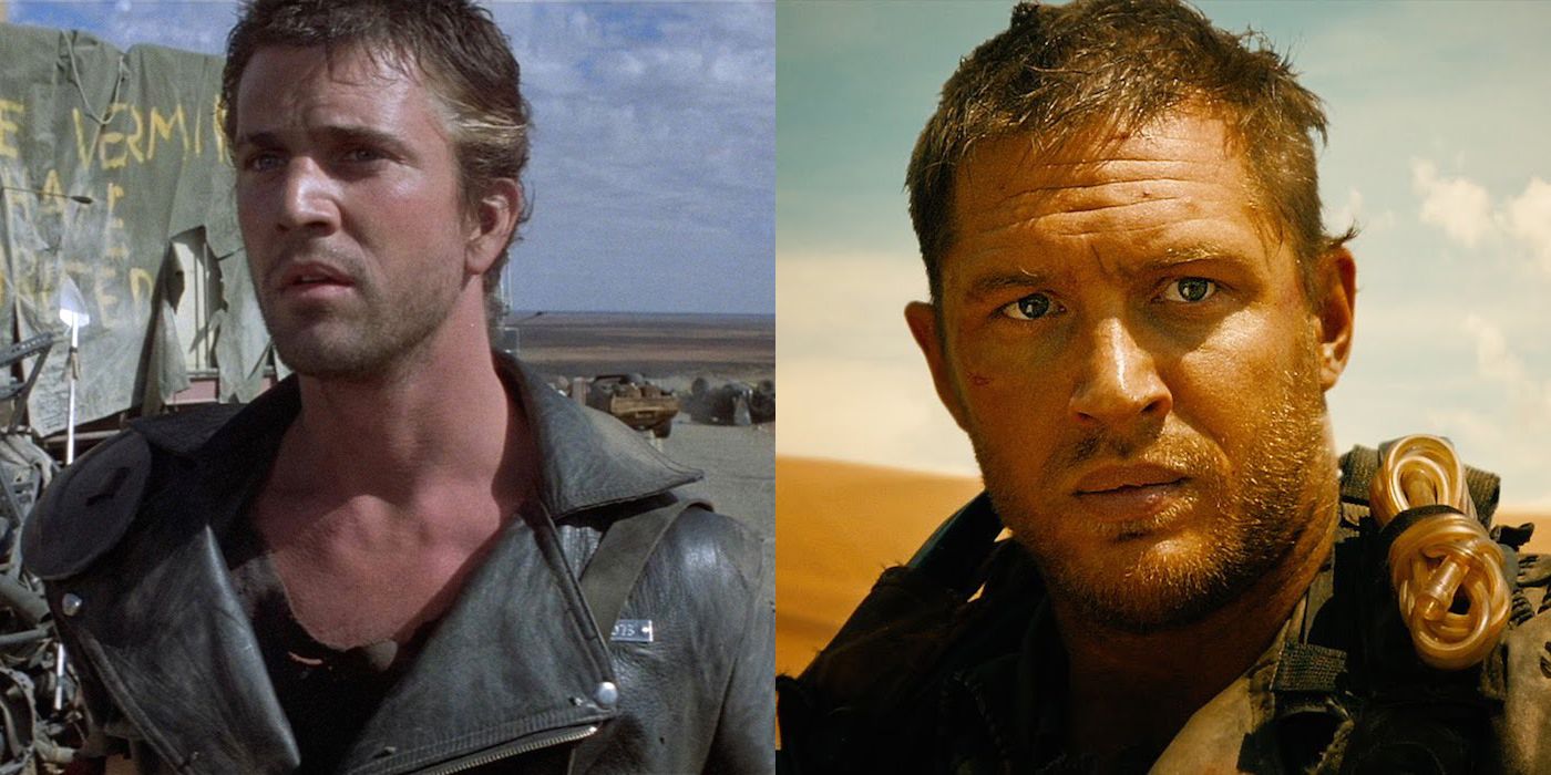 Mel Gibson &amp; Tom Hardy as Mad Max