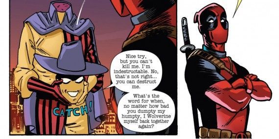Madcap tells Deadpool he can't be killed