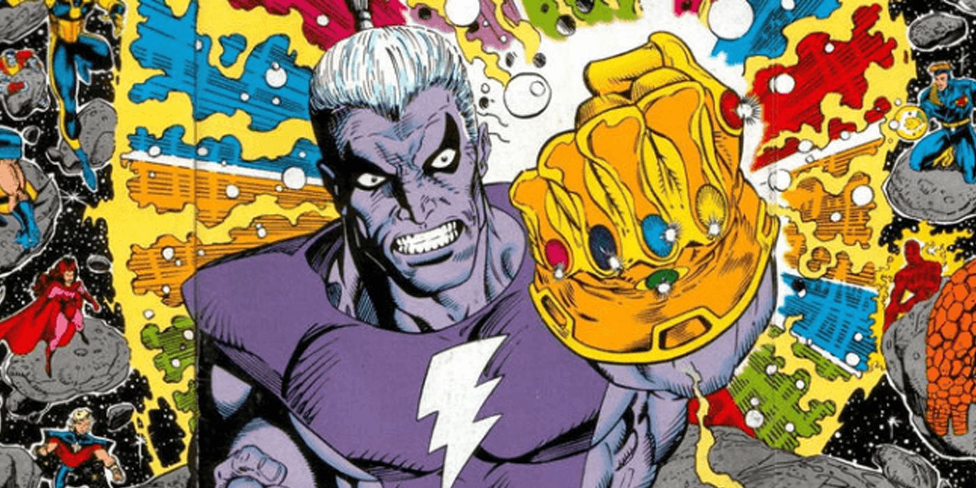 Magus uses the Infinity Gauntlet in Marvel Comics.