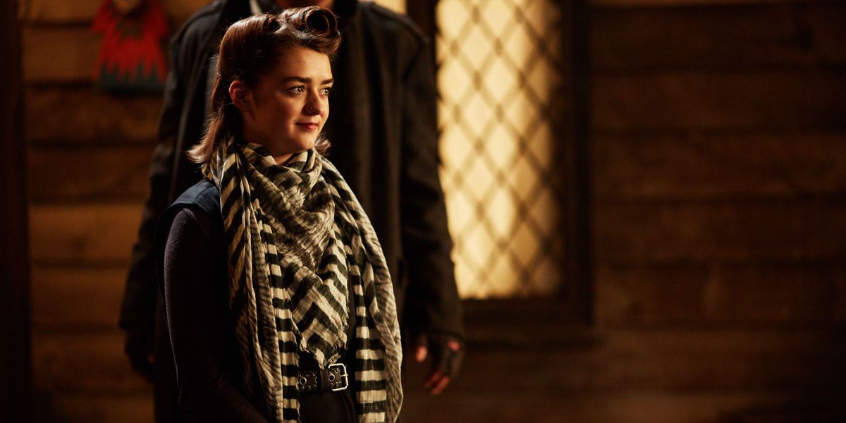 Maisie Williams in Doctor Who Season 9 Episode 10