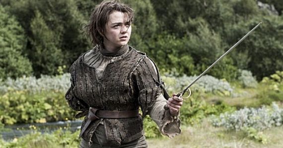 Maisie Williams in Game of Thrones Season 4 Episode 5