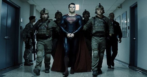 Man of SteMan of Steel Story Themes Metaphorsel Superman Arrested
