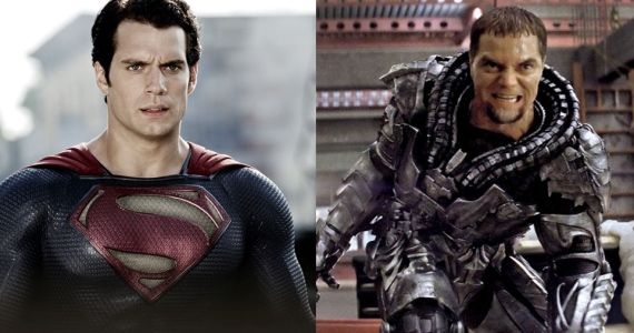 Man of Steel Superman and General Zod