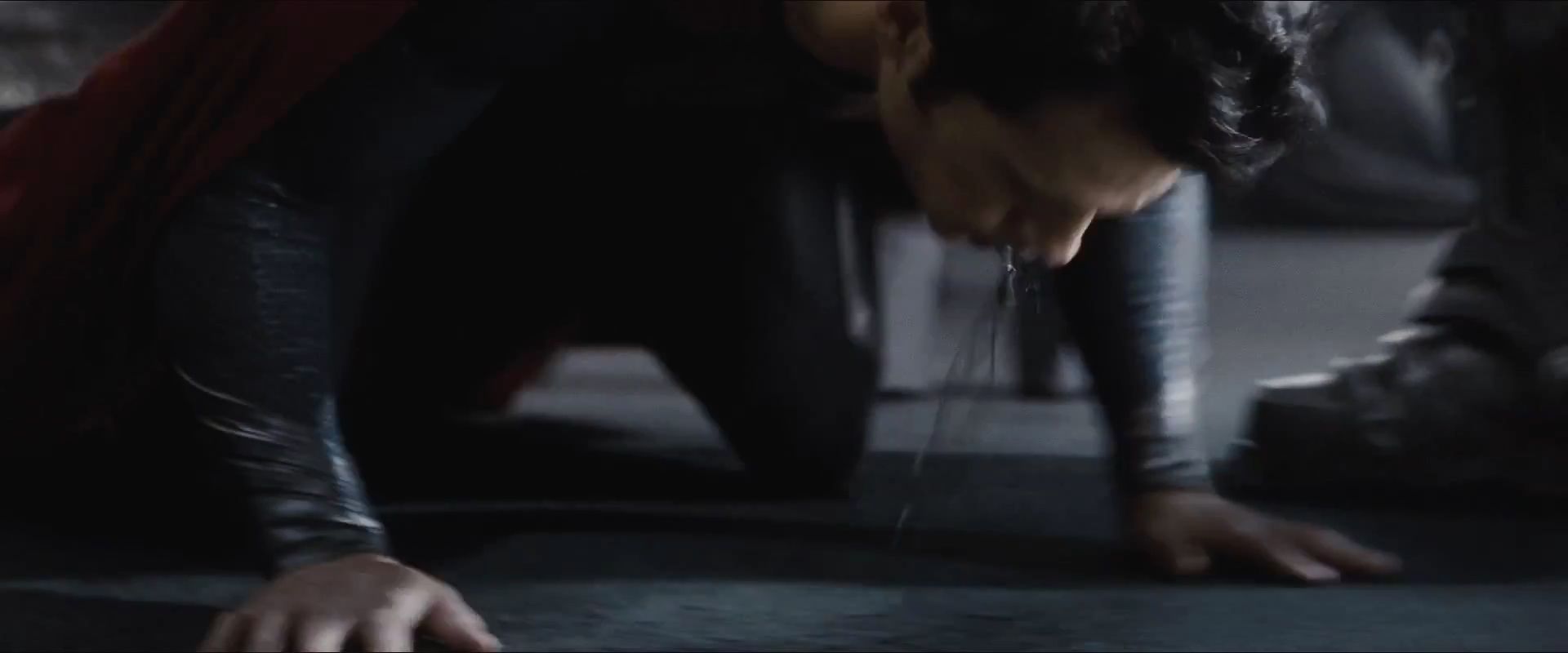 Man of Steel Trailer Images - Superman Vomiting