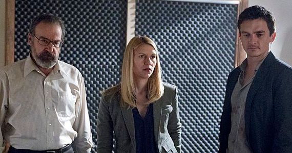 Mandy Patinkin Claire Danes and Rupert Friend in Homeland Still Positive