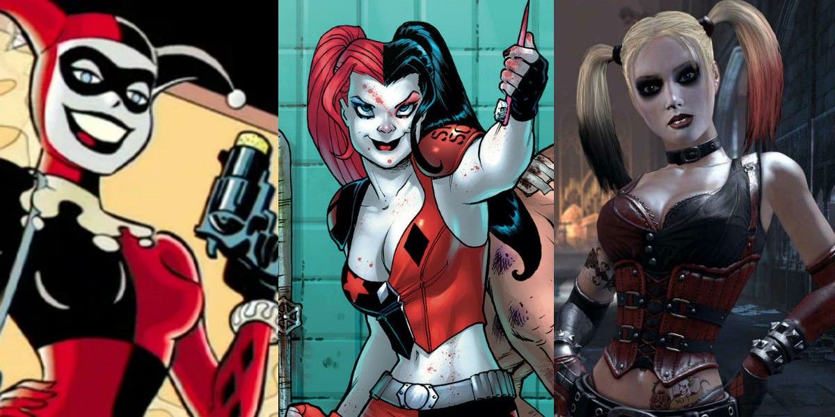 Many Versions of Harley Quinn