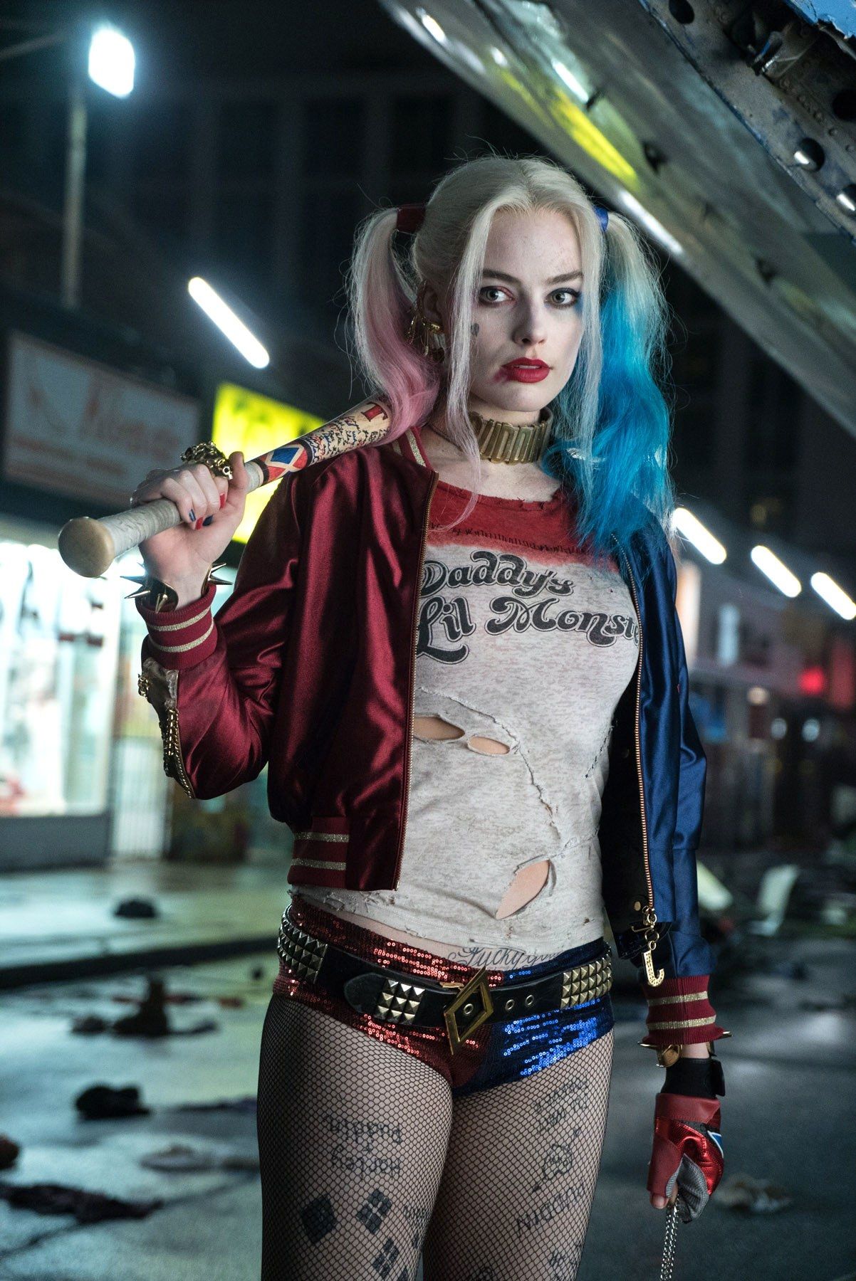 Margot Robbie Harley Quinn Suicide Squad costume