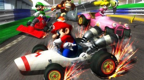 Mario Kart Cover Art