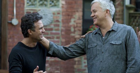 Mark Ruffalo and Tim Robbins in 'Thanks for Sharing'
