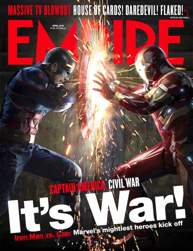 Marvel Captain America Civil War Empire Cover