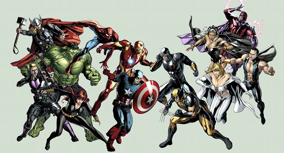 Marvel Comic-Con 2012 Panel X-Men vs. Avengers