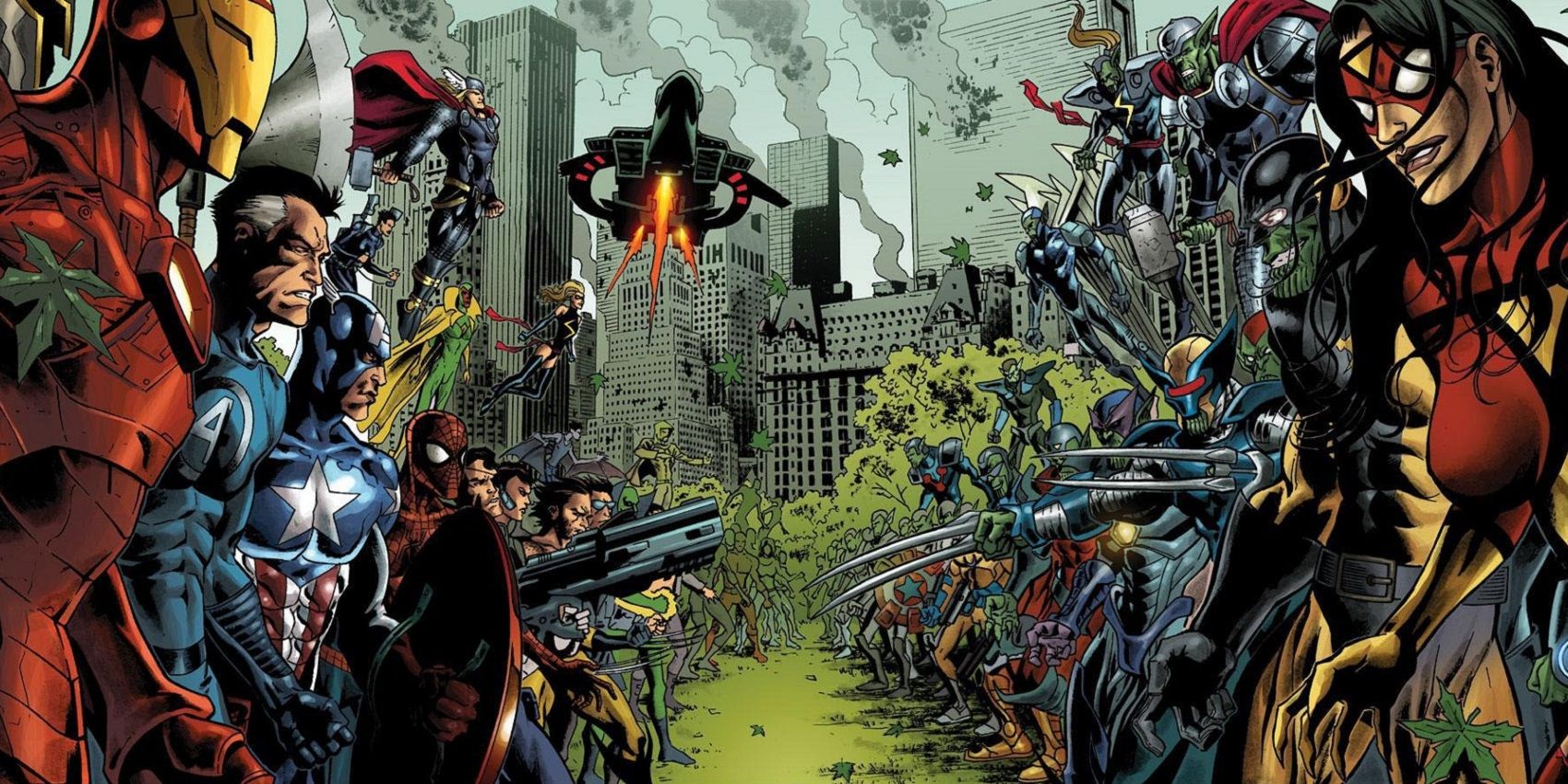 Marvel Comic Secret Invasion Skrulls
