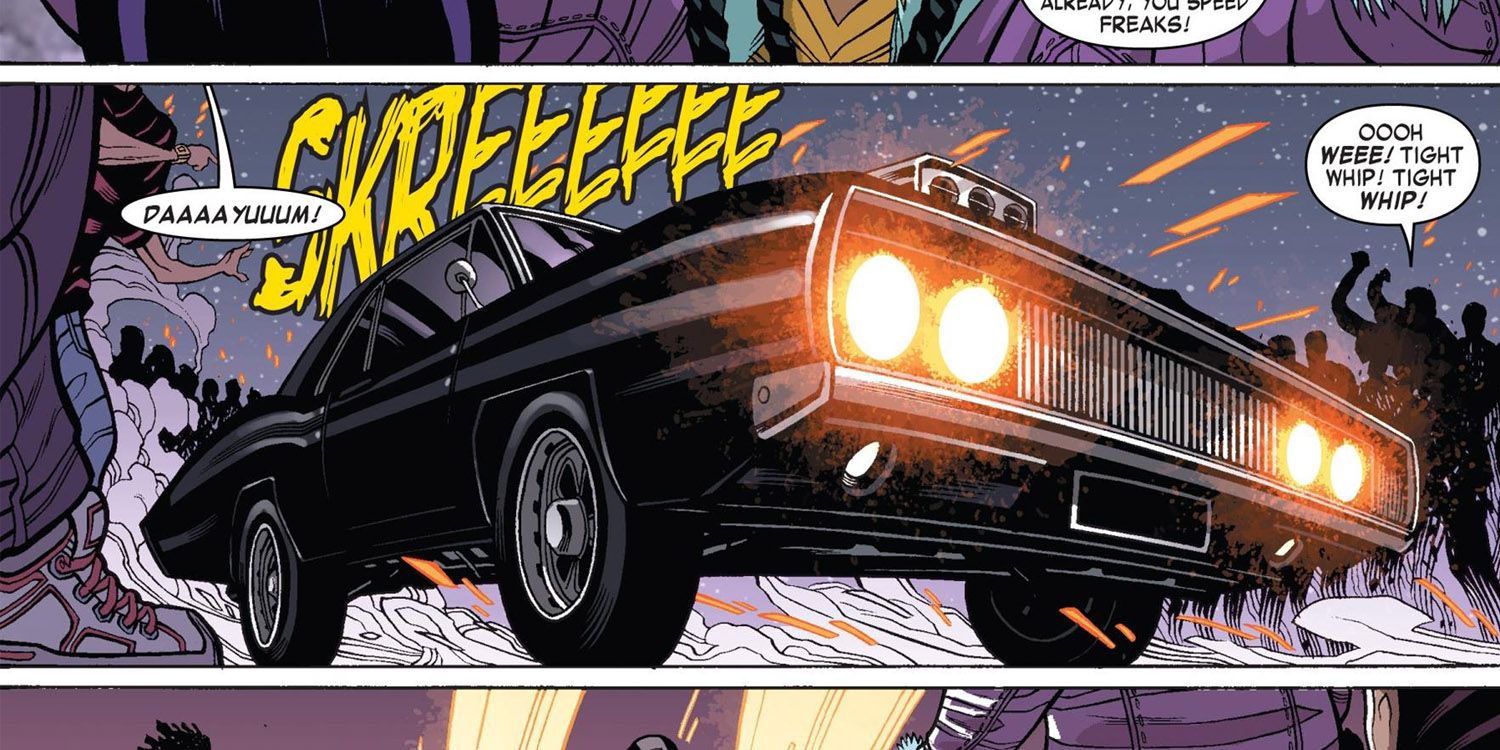 Marvel Comics - Robbie Reyes Ghost Rider Car