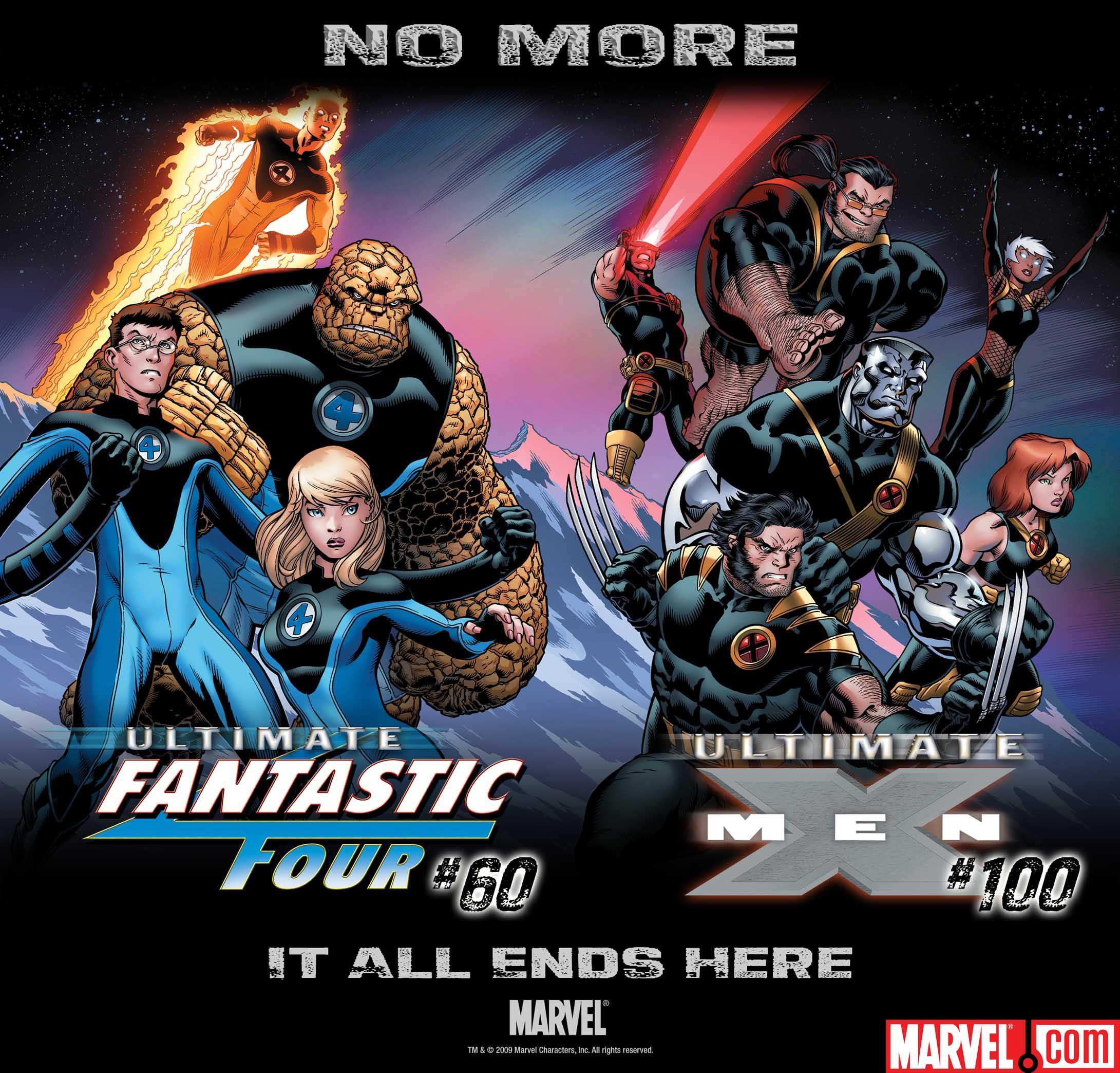 Marvel Comics Ultimatum - Fantastic Four and X-Men