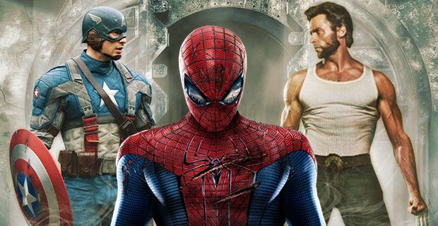 Marvel Movie Crossovers Spider-Man Wolverine Avengers