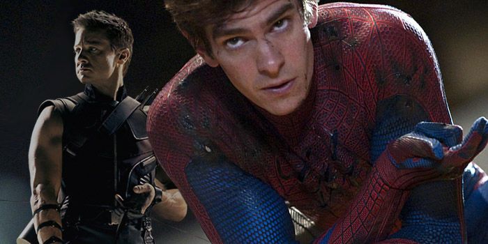 Marvel - Spider-Man (Andrew Garfield) and Hawkeye (Jeremy Renner)