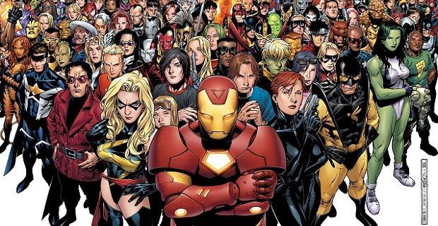 Marvel cast of thousands
